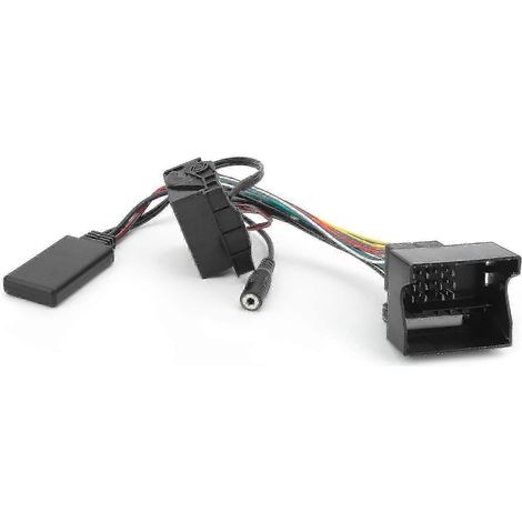 Adaptateur audio Bluetooth 5.0 (avec microphone) compatible avec E60, E63, E64, E65, E66 et E87, câble AUX de 59,1 pouces [jkw] (1/3)