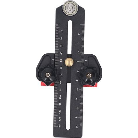 Scie sauteuse à table fine avec fentes en T de 1/4 po x 3,4 po, fente en U de 3/8 po et 3/4 po pour scies à ruban et fraiseuses (1/5)