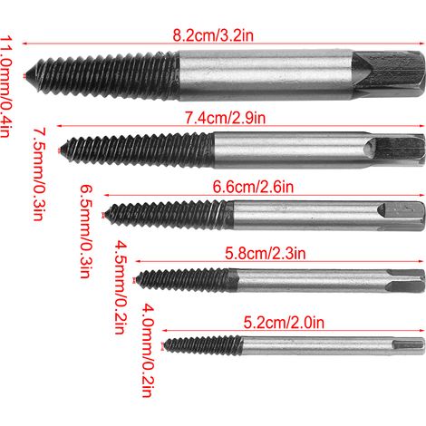 Extracteur de vis RT-Q05 (lot de 5) (1/5)