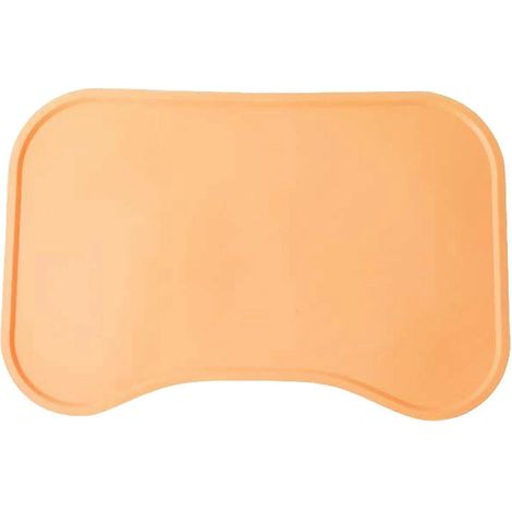 Tapis pour gamelle, tapis de table, tapis pour fontaine à eau, imperméable, accessoires pour chiots et chats-Yellow
