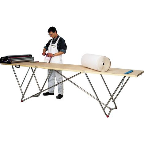 Euroline eurotap 812 Holz-Tapeziertisch 0,80m Breite, 3m Länge