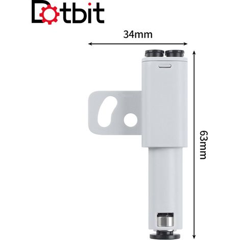 3D printer accessory compatible with Bambu Lab X1/P1 series universal feed tube expansion kit (1/4)