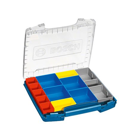 Bosch Professional – Coffret de rangement i-BOXX 53 1600A001S7 – 12 compartiments – Dimensions 316 x 357 x 53 mm – Matériaux ABS pour rangement efficace - A490811 (1/10)