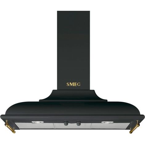Smeg KC19AOE hotte Montée au mur Anthracite 788 m³/h A (1/2)