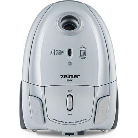 Zelmer ZVC251 Staubsauger mit Beutel weiß grau 800W