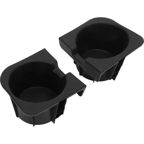 Porte-gobelet insert console centrale antidérapant 66991-04012, paire gauche/droite pour Tacoma 2005-2017, sièges baquets uniquement (1/5)