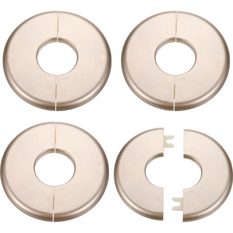 4pcs Cache Tuyau Cache Tuyau WC Rosace Tuyau 33.5mm/1.3" Or (1/5)