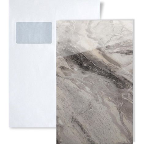 1 SAMPLE PIECE S-19340 WallFace MARBLE ALPINE AR+ S-Glass Collection Sample of decorative panel in DIN A5 size (1/2)