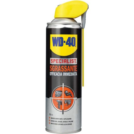 WD-40 Specialist Sgrassante Spray ad Efficacia Immediata con Sistema Doppia Posizione - 500 ml (1/4)