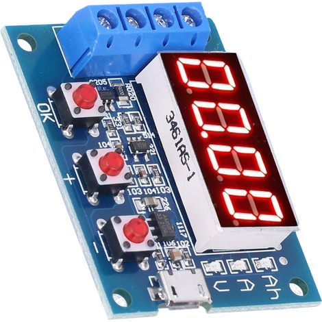 LED-Batteriekapazitätsmesser und Entladetester für 12V 18650 Lithium-Batterien (DC 4,5–6V) (1/5)