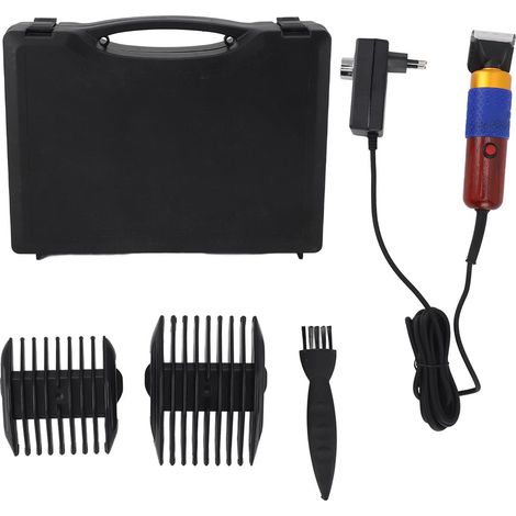 Tondeuse électrique pour moutons 200 W avec poignée ergonomique, portable, pour le toilettage des grands chiens et lapins, prise UE 100-240 V (1/5)