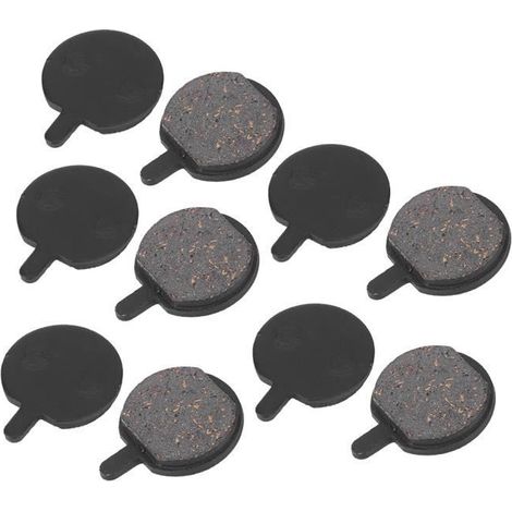 Qiilu plaquette de frein à disque de cyclisme 5 paires L-02 résine noire Durable muet VTT frein à disque plaquette vélo vélo (1/3)