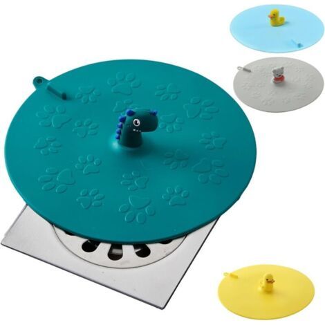 Pair Lntyq Lot de 4 Bouchons et Couvercles pour Baignoire et Douche, Bouchon de Trop-Plein, Entretien des Éviers, et Couvercle de Drainage (1/5)