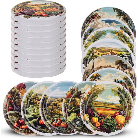 KADAX Deckel fi82 10er Pack Gemüse-Mix 3 Kanten