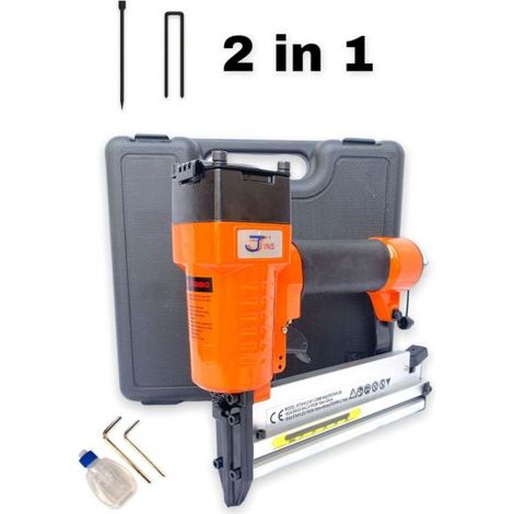 SPILLATRICE ARIA COMPRESSA 2 FUNZIONI CHIODATRICE GRUPPINATRICE GRAFFETTATRICE (1/3)