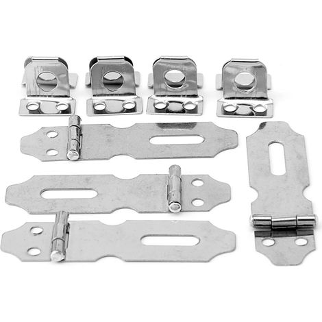 Cadenas de porte de tiroir en acier, lot de 4 (1/5)