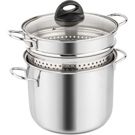 Pastaiola Inox cm 22 Barazzoni