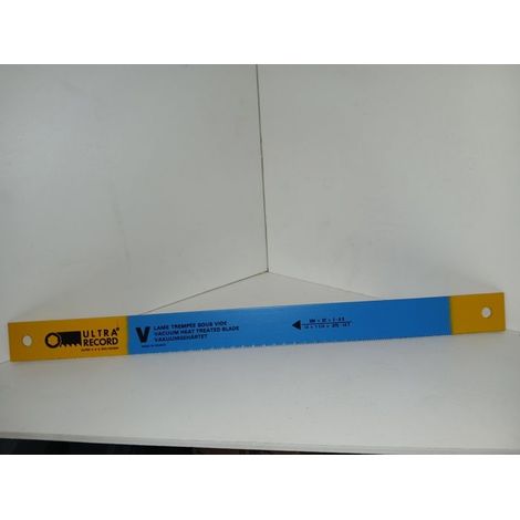 ULTRA RECORD 4041-1 LAME DE SCIE ALTERNATIVE HSS MOLYBDENE 350 X 32 X2 - 6DTS/CM