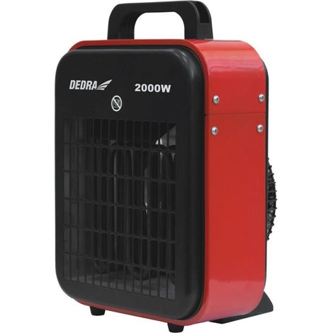 Dedra DED9920B riscaldatore elettrico rosso 2 kW compatto