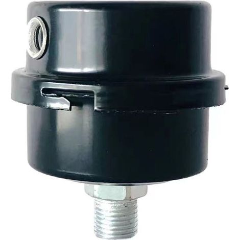 Silencieux pour compresseur sans huile, filtre à air et cartouche, boîtier métal-plastique, filetage 16 mm, accessoire pompe à air compact (1/3)