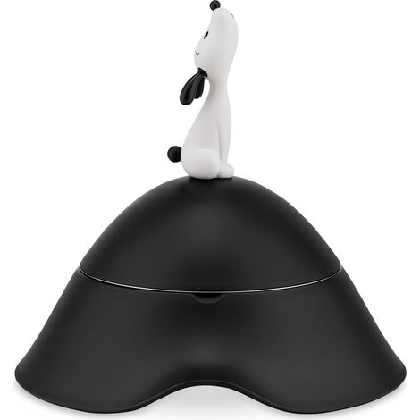 Alessi Ciotola elegante nera per cane 0,6 litri (1/5)