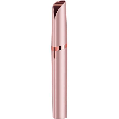 Tondu Sourcils Électrique Précision Tête de Coupe Portable Épilateur Visage pour Femmes Rose Doré (1/5)