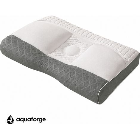 Almofada Cervical Ergonómica Fibra de Poliéster Respirável 45 x 70 cm (1/5)
