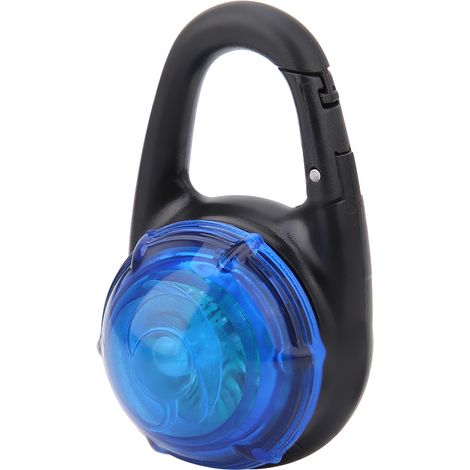 Collier LED Lumineux pour Chien - Pendentif Sécurité Bleu Nuit (1/5)