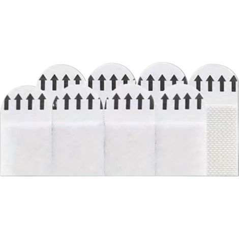 40 paires (80 pièces) de bandes adhésives double face pour fixation (1/5)