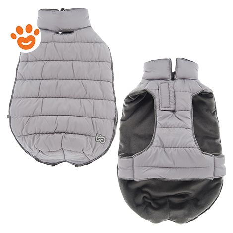 Ferribiella Dog Cappottini Caldoso - Ferribiella Dog Cappottini Caldoso - Grigio, 51 cm