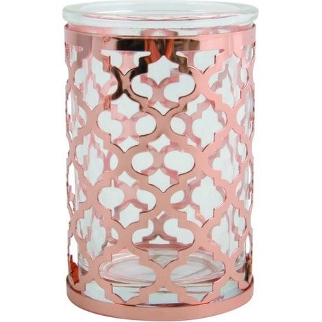 Gobelet Verre & Acier Chromé LAYLA Cuivré MSV (1/2)