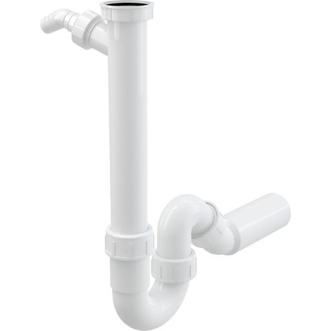 Alcadrain Röhrengeruchverschluss mit einer Überwurfmutter G 6/4" × DN 50 und einem Geräteanschluss Ø 18,5 mm (1/2)