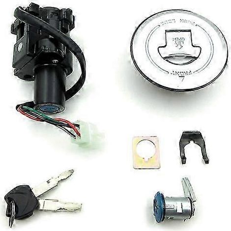 Motorcycle Ignition Switch Fuel Gas Cap Seat Lock Key For Honda Cbr 250r Cbr250 2011-2013 Cbr500 Cb500 2013-2014 Fmx65 2005-2006( Full Set) (1/5)