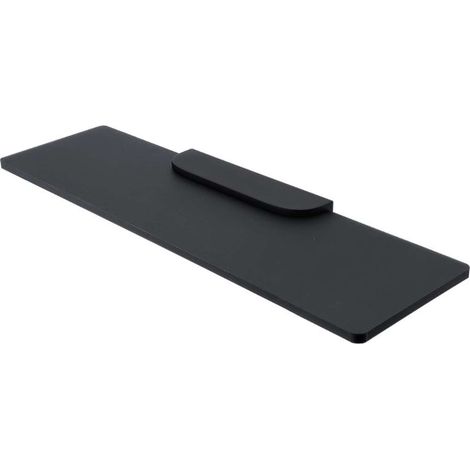Nimco Nikau - Mensola IXI, lunghezza 50 cm, plexiglass nero NKC X350-C-90