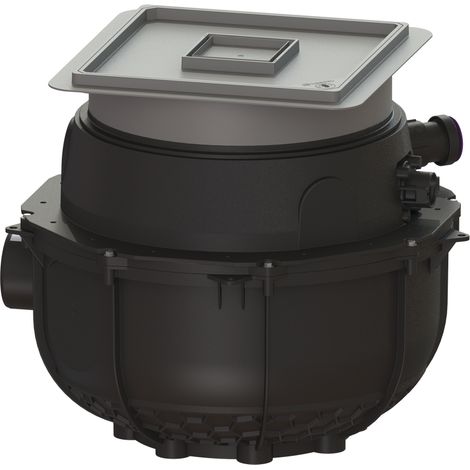 -Station de levage Aqualift S Compact Mono, GTF 1200, plaque de base, carrelable