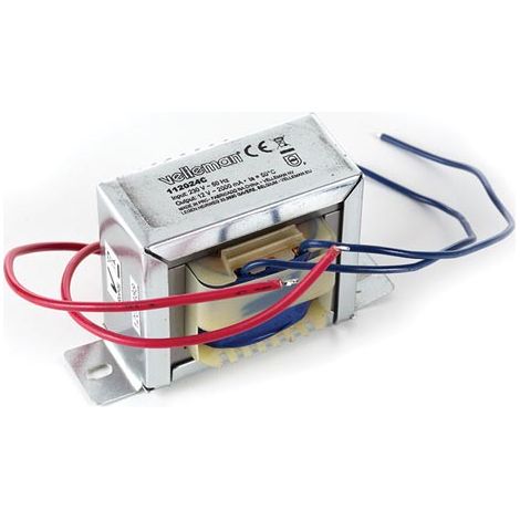 Transformador de chasis abierto 24VA 1 x 12V 2000mA