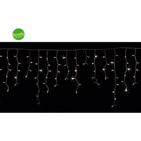 Tenda luminosa natalizia euronatale 150 microled bianco freddo 3x1mt.
