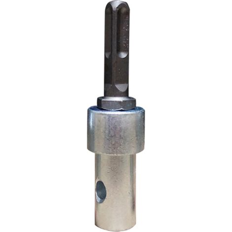 Excellent adaptateur de tarière de terre, tarière professionnelle, adaptateur de maçonnerie en métal，Adaptateur carré à quatre trous pour marteau électrique