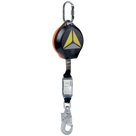 Antichute sangle Delta Plus MEDBLOC AN13006C2 – ultra-léger 6 m, 128 kg, vertical et horizontal (1/4)