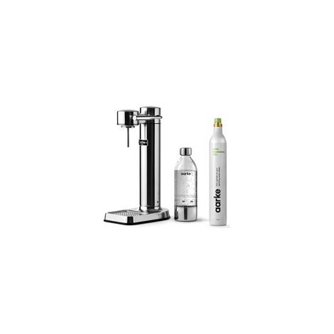 Machine à soda et eau gazeuse Aarke Pack Carbonator 3 Inox + CO2 (1/5)