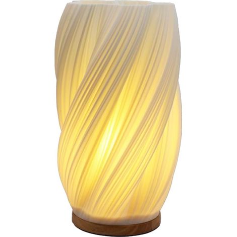 Lampes de Chevet pour Table Nuit, Lampe Nuit Vintage à Rayures (1/5)