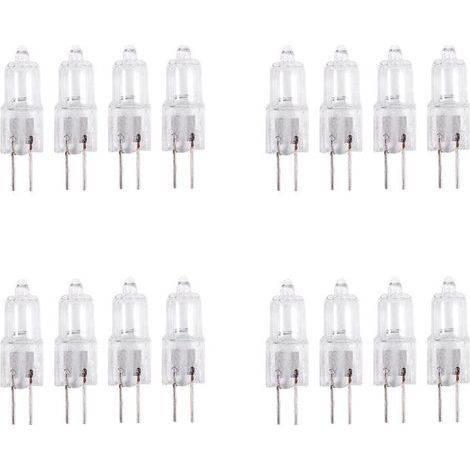 Ampoule Halogène 12 V 20 W à 2 Broches G4, 16 Pièces, Blanc Chaud (1/2)