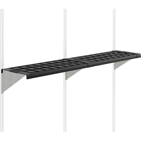 Palram - Canopia Gewächshaus Regaleinsatz Twin  Grau  126x30x3 cm (1/5)