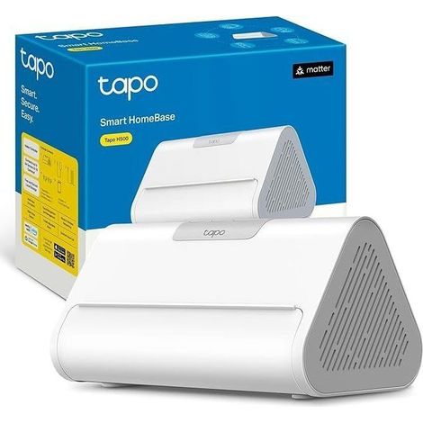 Hub domotico - TP-LINK - Tapo H500 - Collega 16 telecamere - Rilevamento IA - Memoria 16 Go