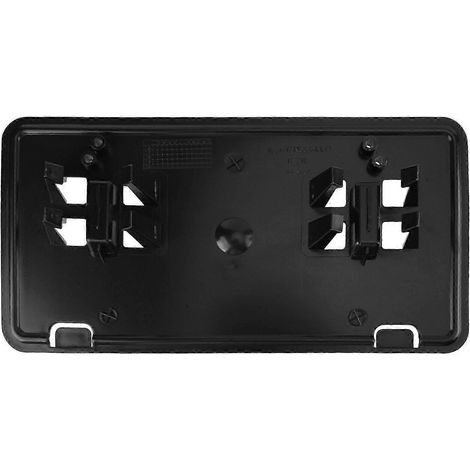 Support de plaque d'immatriculation avant noir pour voiture, compatible avec les modèles 2018, 2019 et 2020 (JL3Z-17A3) (1/5)
