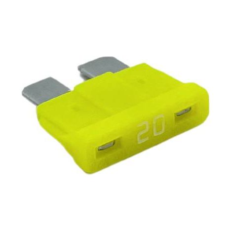 Hansor ATP-L20 Fusible plat standard pour voiture 20 A jaune 1 pc(s)