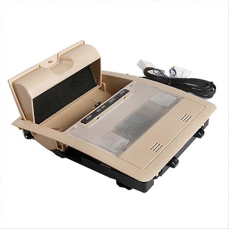 Ensemble lampe de lecture de carte pour console de pavillon beige pour Toyota (1/5)