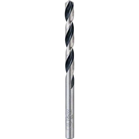 Bosch Metallspiralbohrer-HSS PointTeQ, DIN 338, 6,2 mm, 10er-Pack