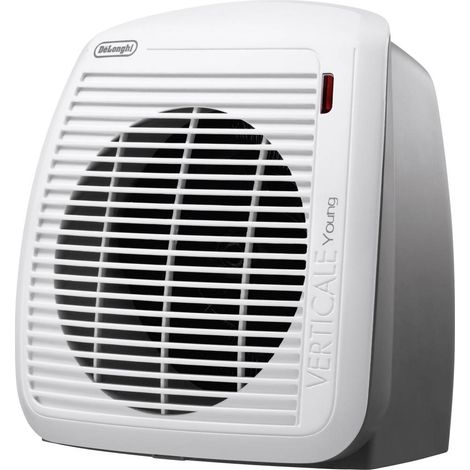 DeLonghi 0114711025 Radiateur soufflant HVY1030 60 m³ blanc (1/3)