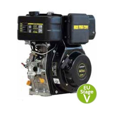 Motore LONCIN completo diesel albero orizzontale cilindrico 25x80 441 cc 9 HP